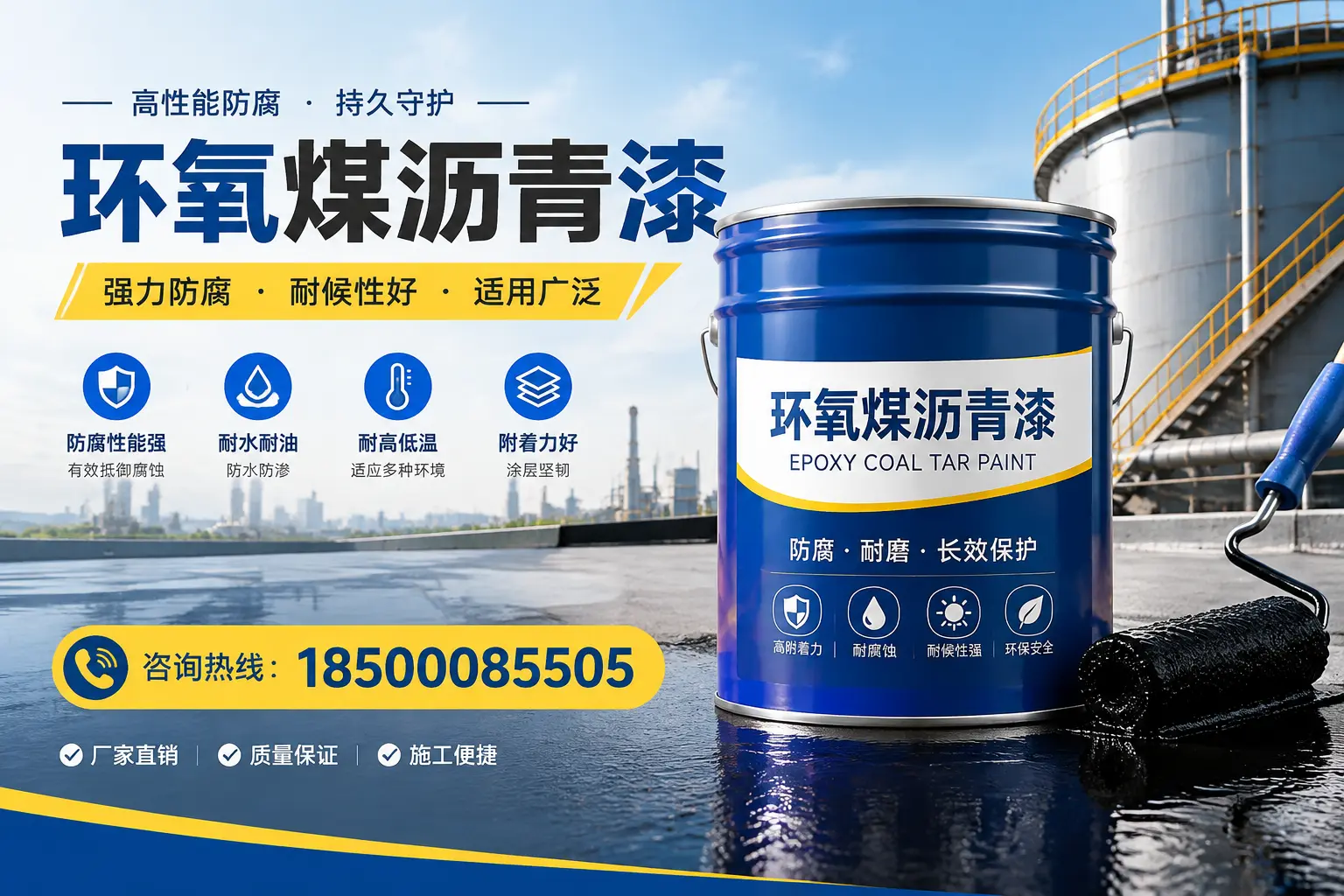 环氧煤沥青漆的储存与运输注意事项，广州企业须知